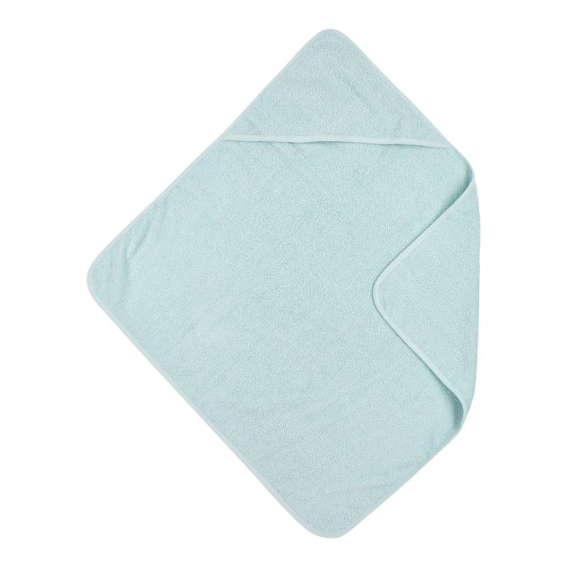 Meyco Baby Kapuzenbadetuch 75x75 cm blau von Meyco Baby