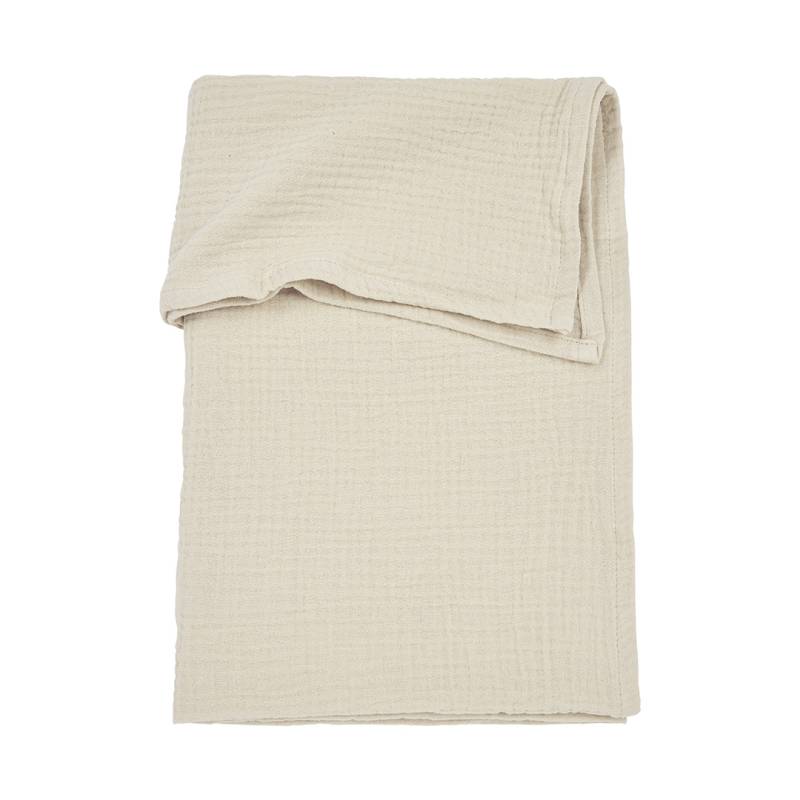 Meyco Cot Sheet Pre-Washed Muslin - 75x100 cm. von Meyco