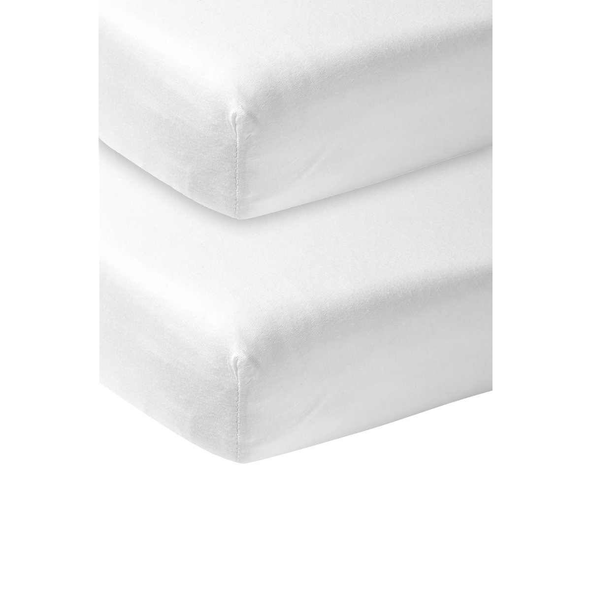 Meyco Jersey Fitted Sheet Cot - 40x80/90 cm. 2-Pack von Meyco