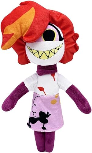 MezHi Hazbin Hotel Plush Toy, Cute Stuffed Animal Doll, Angel Plush Toy for TV Fans Gift, Soft Plush Doll for Kids Adults von MezHi