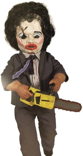 Mezco TOYZ LLC Leatherface Deluxe Edition 50th Anniversary Figur, 26,5 cm The Texas Chainsaw Massacre 1974 Living Dead Dolls von Mezco