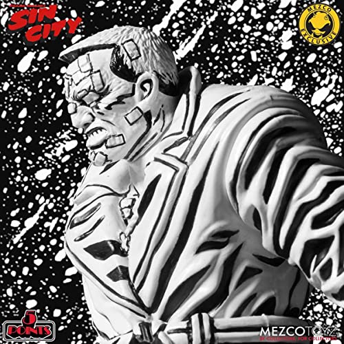 Sin City: Hard Goodbye Collector's Marv 5 Points Figure von Mezco