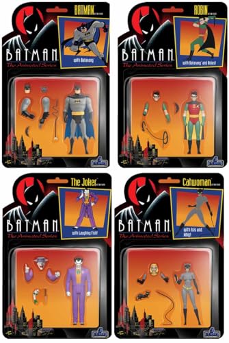 * Vorreiter * DC Comics 5 Punkte: Batman the animated series (4er-Pack) by Mezco Toys von Mezco