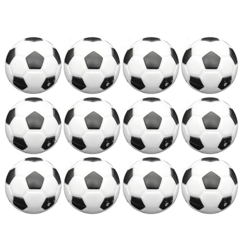 12Pcs Tischfußball Ersatz Ball Offizielle Tabletop Ball Tisch Fußball Ball Fußball Teil von Miaelle