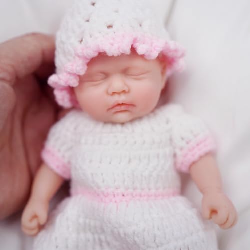 Miaio 12 Inch Young Micro Premature Baby Full Body Silicone Baby Doll Lifelike Mini Reborn Doll Surprice Children Anti-Stress My Melody von Miaio