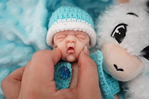 Silikon Fake Bad Guy Puppe Realistische Mini Reborn Puppe Überraschung Kinder Anti Stress von Miaio