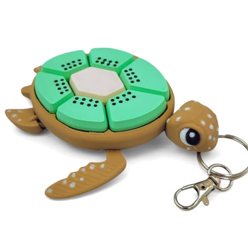 Fruit Series Turtle Fidget Clickers, 3D Sensory Figures Desktop Clickers, Fruit Turtle Fidget Clickers Autism, ADHS, Stress, Angstlinderung von Miaoyak