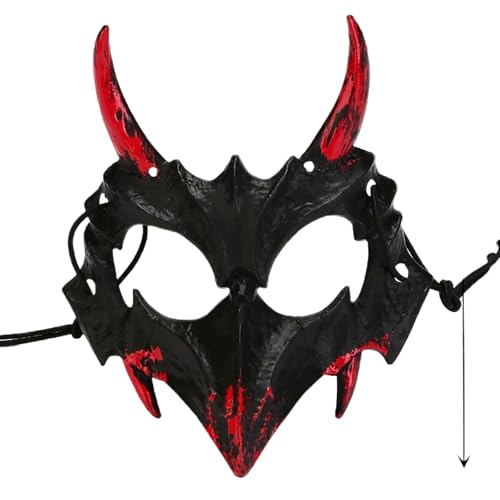 Miaoyak Tier-Totenkopf-Maske, Tiermaske, Verkleidungs-Kostüme für Halloween, Party, Maske, Requisiten, Spielzeug von Miaoyak