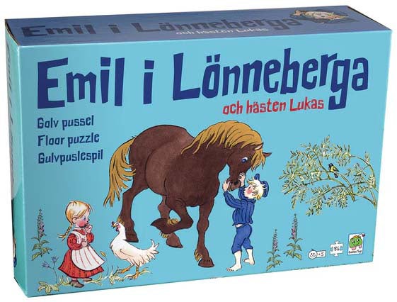 Barbo Toys Michel aus Lönneberga Puzzle, 86 Teile von Michel aus Lönneberga