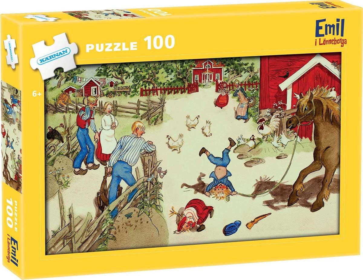 Kärnan Michel aus Lönneberga Puzzle 100 Teile von Michel aus Lönneberga