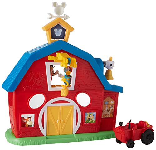 Micky & Minnie Mickey, Bauernhof, 14-teilig, mit Klangfunktionen, Spielzeug für Kinder ab 3 Jahren, MCC10 von Mickey Mouse