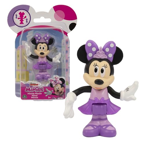 Giochi Preziosi Minnie, Figur mit Gelenken, 7,5 cm, Verschiedene Modelle erhältlich, Spielzeug für Kinder ab 3 Jahren, Mcn16 von Giochi Preziosi