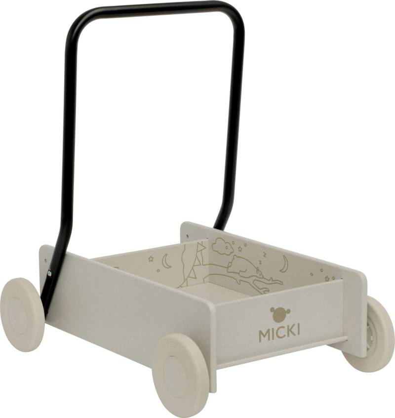 Micki Lauflernwagen, Beige, Babyspielzeug von Micki