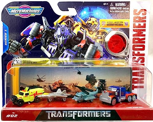 Micro Machines Transformers Series 1 (#02 Ratchet, Starscream, Blackout, Optimus Prime) von Micro Machines