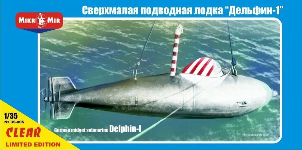 German midget submarine Delphine-1 limited von Micro Mir