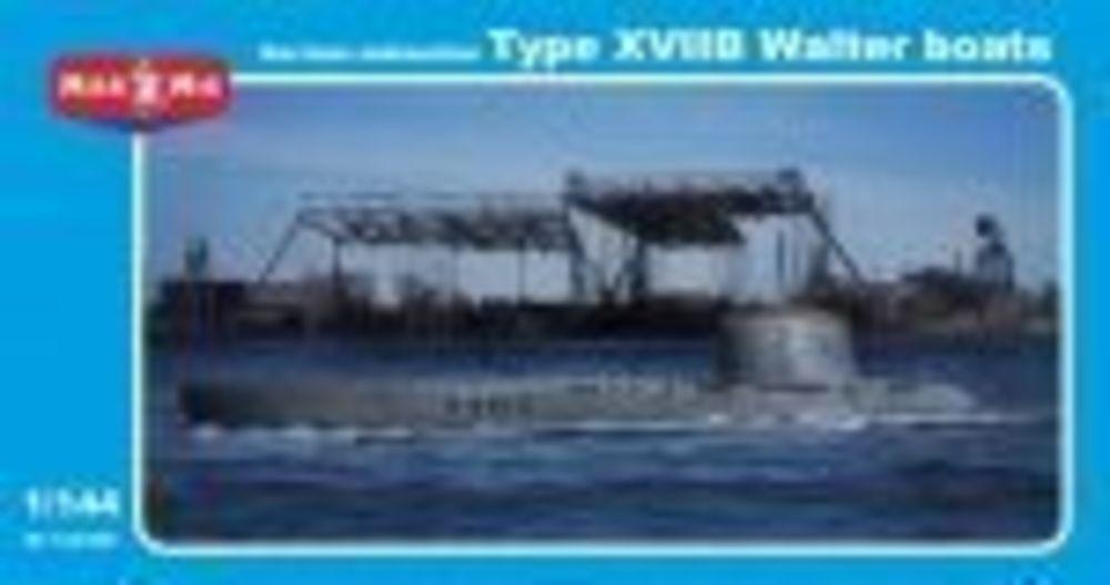 German submarine type XVIIB Walter boats von Micro Mir