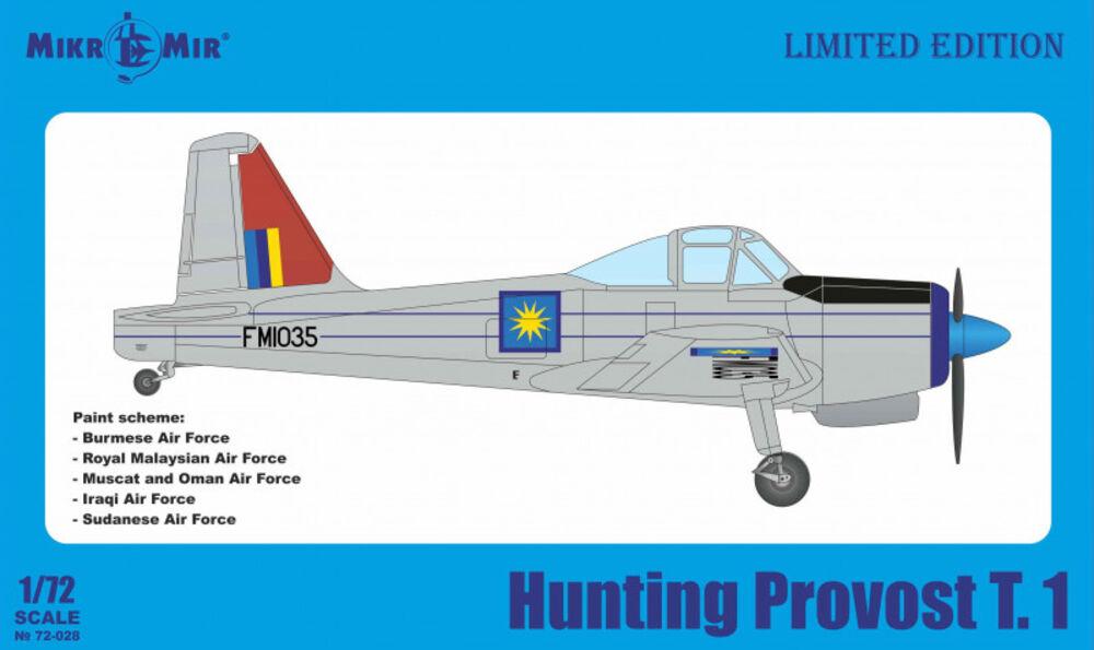 Hunting Provost T.1 (Burmese Air Force, Royal Malaysian Air Force, Iraqi Air Force) von Micro Mir