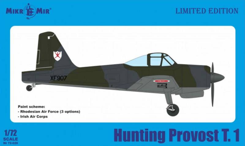 Hunting Provost T.1 (Rhodesian Air Force, Irish Air Corps) von Micro Mir