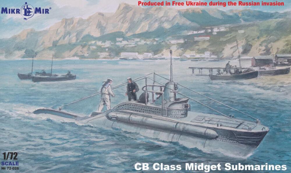 Italian CB Class Midget Submarines von Micro Mir