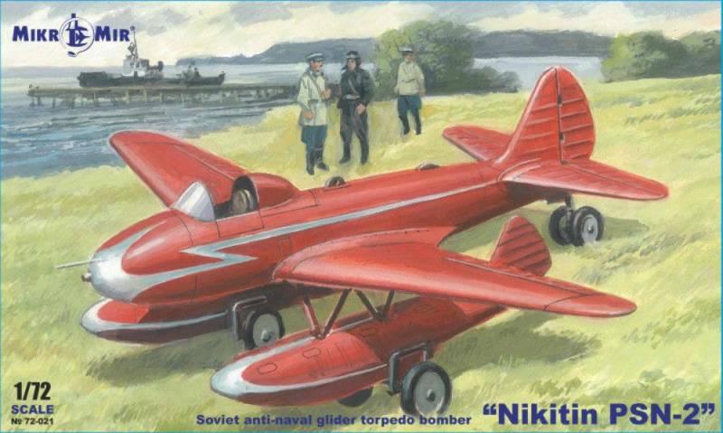 Nikitin PSN-2 Soviet anti-naval glider torpedo bomber von Micro Mir