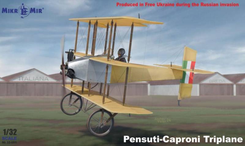 Pensuti Caproni triplane von Micro Mir