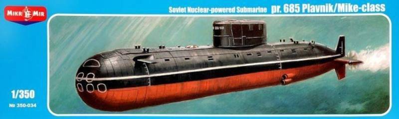 Project 685 Plavnik/Mike-class,Soviet nuclear powered submarine von Micro Mir