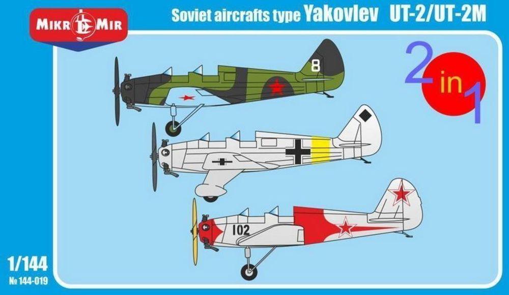 Yakovlev UT-2/UT-2M (2 kits in the box) von Micro Mir