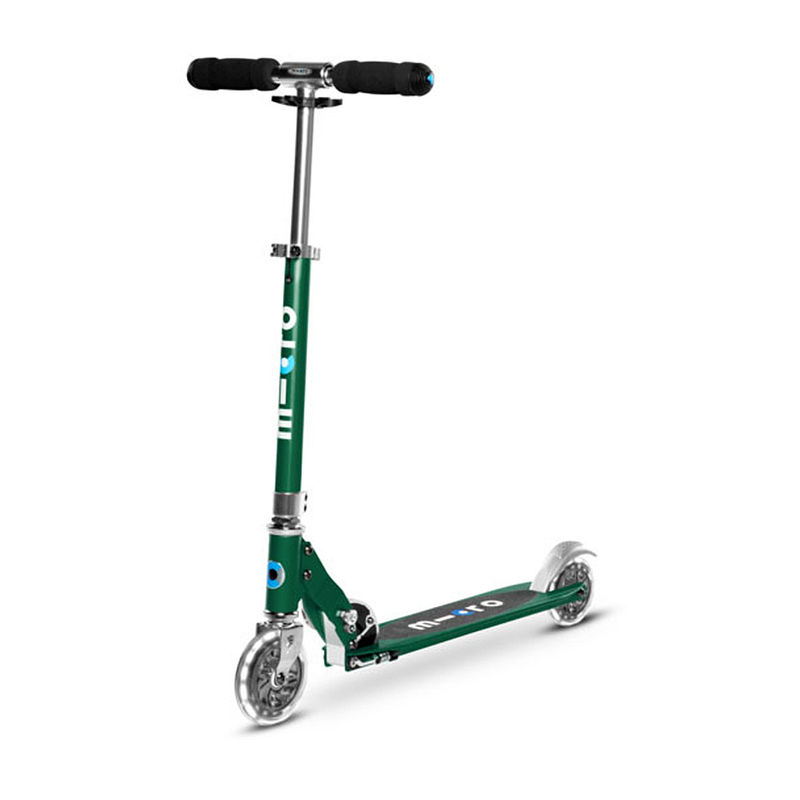 Kinder-Scooter MICRO SPRITE LED in forest green von Micro