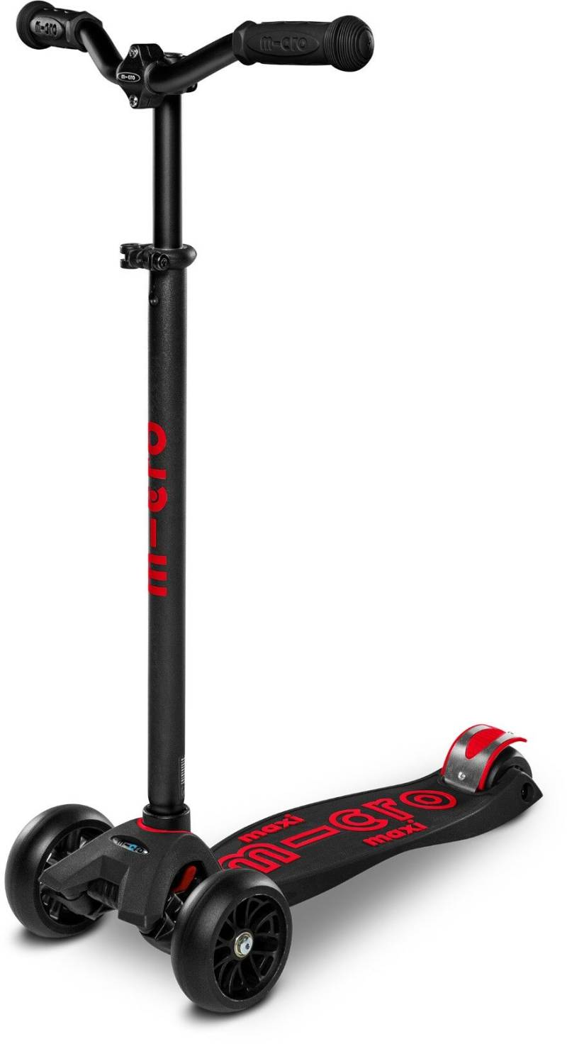 Micro Scooter Maxi Deluxe Pro, Black/Red von Micro