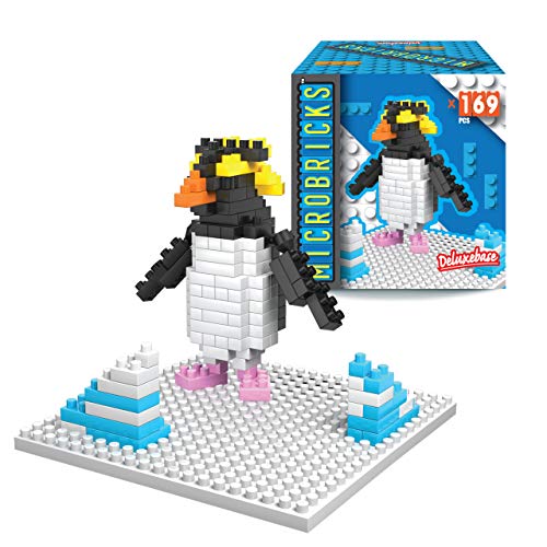 Microbricks - Pinguin von Deluxebase. Mini Block Vogel 3D-Puzzle für Kinder. von Microbricks