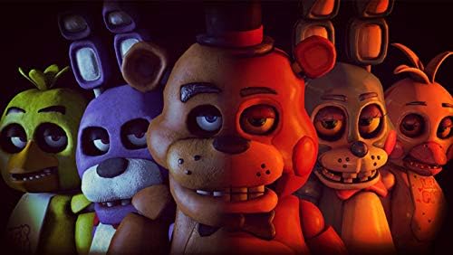 FNAF Holzpuzzles, 200/300/500/1000 Teile Puzzles Pädagogische Intellektuelle Dekompression Spaß Spiel Puzzles für Familie Freunde (Typ2-1000PCs) von Mifeiwukawa