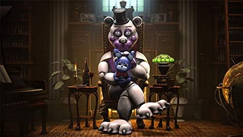 FNAF Holzpuzzles, 200/300/500/1000 Teile Puzzles Pädagogische Intellektuelle Dekompression Spaß Spiel Puzzles für Familie Freunde (typ4-500pcs) von Mifeiwukawa