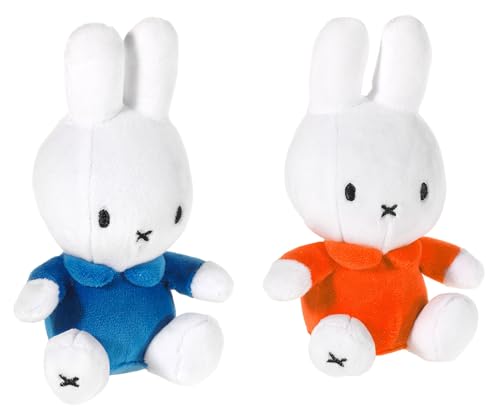 Miffy 577084 Plüschfigur klein 2 Stück von Miffy