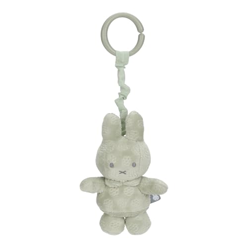 Miffy Tiamo NIJN890 Stoff Aufziehtier Hase Spielzeug für Babyschale/Kinderwagen - Green Flower Miffy Tiamo NIJN890 Stoff Aufziehtier Hase Spielzeug für Babyschale/Kinderwagen - Green Flower von Miffy