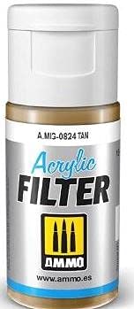 ACRYLIC FILTER TAN JAR 15 ML (5/21) * von Mig Jimenez