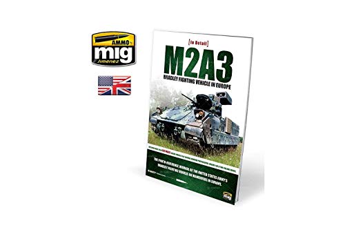 AMMO A.MIG-5951 M2A3 Bradley Kampffahrzeug in Europa im Detail Vol 1 – Sabot008 Englisch, Mehrfarbig von Mig Jimenez