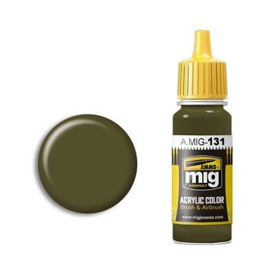 AMMO MIG-0131 Real IDF Sinai Grey 82 Acrylfarben (17 ml), mehrfarbig von Mig Jimenez