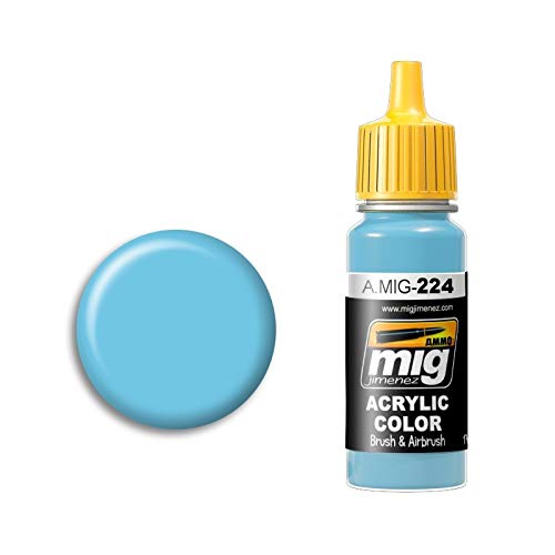 AMMO MIG-0224 Fs35250 Sky Line Blue A II Acrylfarben (17 ml), Mehrfarbig von Mig Jimenez