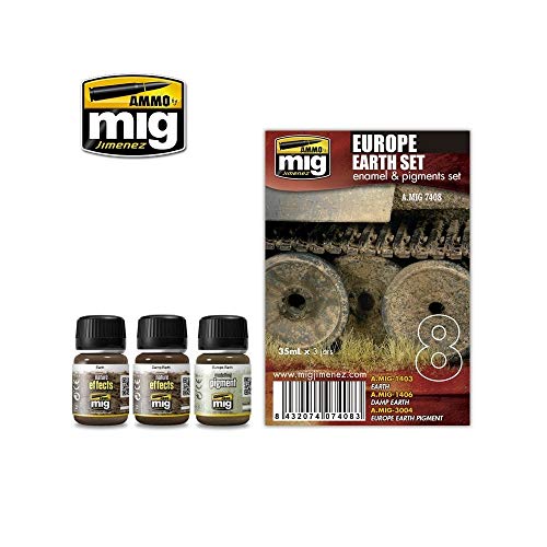 AMMO Munition mig-7408 Europa Earth Set, Mehrfarbig von Mig Jimenez