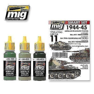 Ammo A.MIG-7141 1944-1945 Acrylfarben-Set, Mehrfarbig von Mig Jimenez