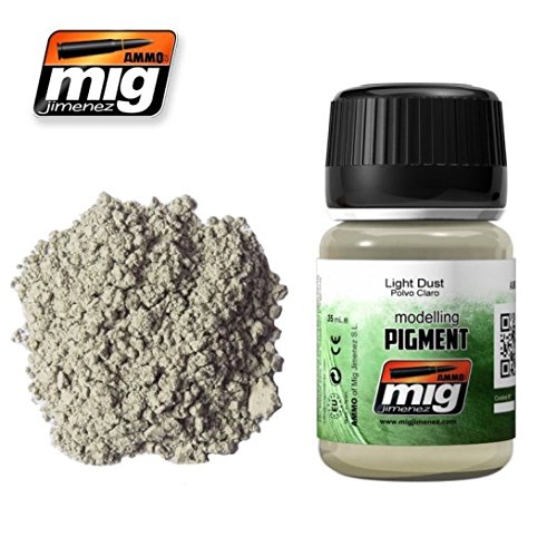 MIG A.MIG-3002 Ammo Pigmente (35 ml) Leichter Staub, Mehrfarbig von Mig Jimenez