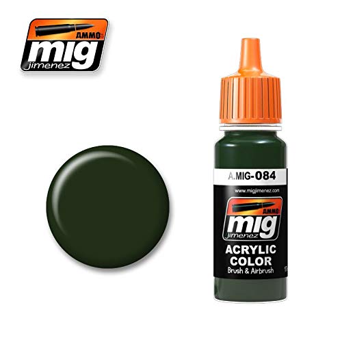 Mig Jimenez A.MIG-0084 Ammo NATO Green Acrylfarben (17 ml), Mehrfarbig von Mig Jimenez