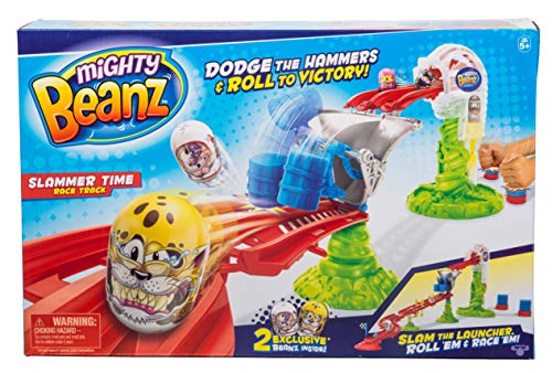 Mighty Beanz Slammer Time Race Track, Mehrfarbig, 66504 von Mighty Beanz