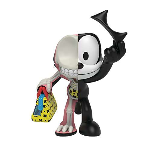 Mighty Jaxx Felix The Cat XXRAY Plus Sammelfigur, von Jason Freeny, Vinyl-Kunststpielzeug, Sammlerstück von Mighty Jaxx