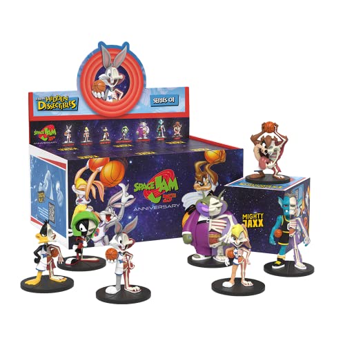 Mighty Jaxx Freeny's Hidden Dissectibles (Space Jam-Serie), versiegelte Packung mit 6 Stück – enthält Keine Duplikate, Blindbox-Spielzeugfiguren, Sammlerstück von Mighty Jaxx