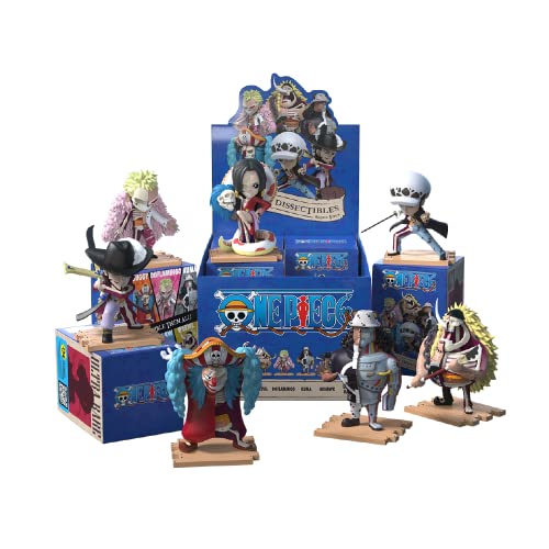 Mighty Jaxx Freeny's Hidden Dissectibles One Piece Serie 4 (Warlords-Edition), versiegelte Packung mit 6 Stück – enthält Keine Duplikate, Blindbox-Spielzeugfiguren, Sammlerstück von Mighty Jaxx