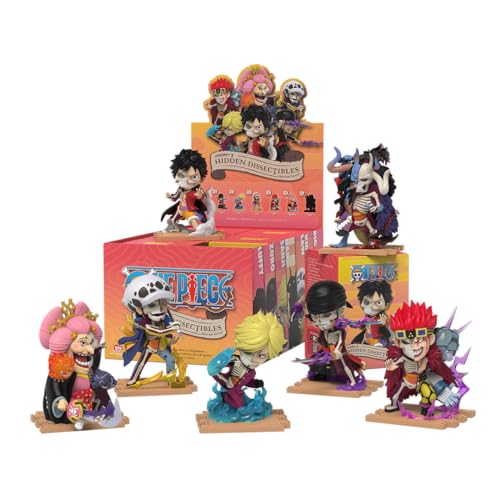 Mighty Jaxx Freeny's Hidden Dissectibles: One Piece Series 7 (Wano Arc Edition) | Versiegeltes Tablett mit 6 Stück – enthält Keine Duplikate | Blind Box Spielzeug-Sammlerfiguren von Mighty Jaxx