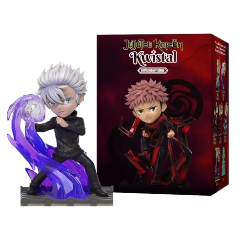 Mighty Jaxx Jujutsu Kaisen aus der Kwistal Fwenz Battle Ready-Serie, Spielzeug-Überraschungsbox mit Sammlerfiguren, 1 Packung — enthält 1 zufällige Figur von Mighty Jaxx