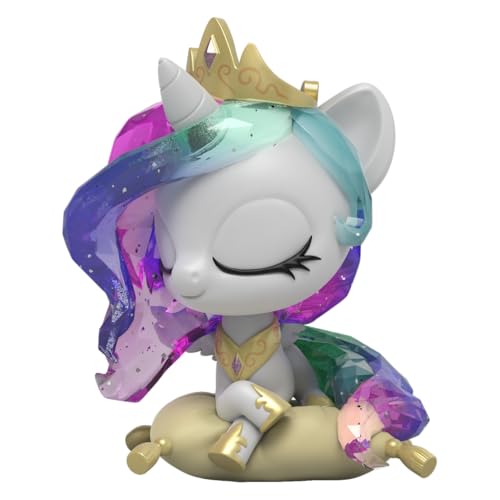 Mighty Jaxx My Little Pony Kwistal Fwenz: Princess Memories | Princess Celestia | 15,4 cm große Vinyl-Sammelfigur von Mighty Jaxx