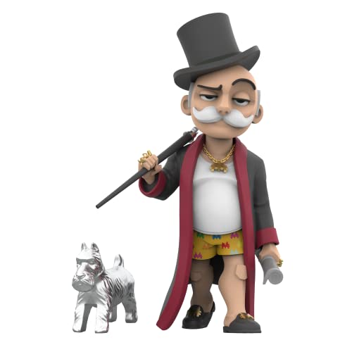 Mighty Jaxx Off_Werk Mr. Monopoly-Figur, kunstvolles Sammelspielzeug aus der Off Werk-Kollektion, Sammlerstück von Mighty Jaxx